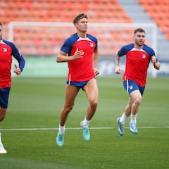 Marcos Llorente se reivindica antes... y en el parón