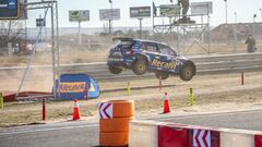 Cohete Su&aacute;rez en una jornada en el circuito del Jarama.