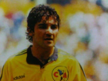 'Kitita' anotó diez goles con la camiseta del América, en 1998.