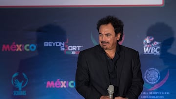 Photo during the Beyond Sport Mexico Event which recognizes the sport in Mexico, in the Altar a la Patria, in the photo:
Foto durante El Eventoa de Beyond Sport Mexico la cual reconoce el deporte en Mexico, en el Altar a la Patria, en la foto: Hugo Sanchez
15/11/2017/MEXSPORT/Javier Ramirez