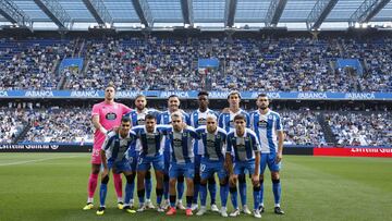 Partido Deportivo de La Coruña - Burgos. once depor