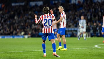 04/01/25 PARTIDO PRIMERA DIVISION
REAL SOCIEDAD - ATLETICO DE MADRID
GIULIANO Y LLORENTE