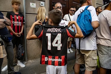 Luka Modric, nuevo jugador del AC Milan.