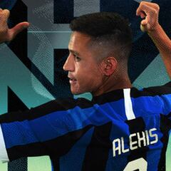 Inter reveló el número definitivo que utilizará Alexis
