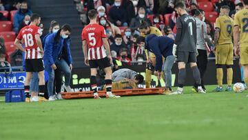 07/03/22 PARTIDO PRIMERA DIVISOIN
ATHLETIC DE BILBAO - LEVANTE
CAMILLA LESION MORALES