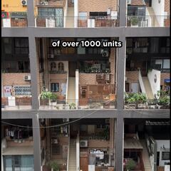 El surrealista barrio de China en el que viven miles de personas: “Parece una casa de muñecas”