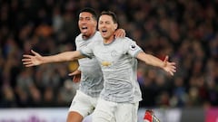 Crystal Palace 2-3 United: Matic roba el partido con un golazo