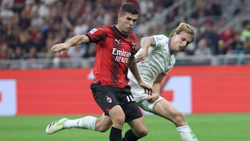 El seleccionado del USMNT marcó su tercer gol de la temporada en el Calcio en el triunfo de los Rossoneri ante la Lazio.