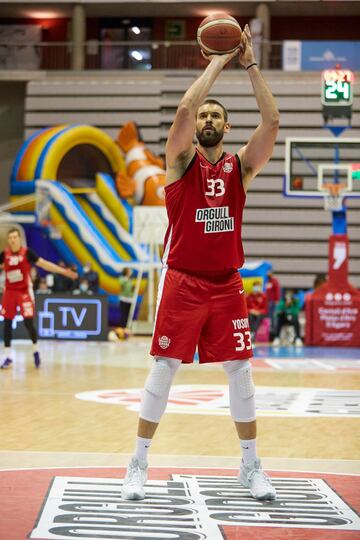 Marc Gasol debuta en la décima jornada de la Liga LEB Oro.