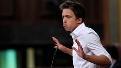 GRAF2521 MADRID (ESPA&Ntilde;A), 10/09/2020.- El l&iacute;der de M&aacute;s Pa&iacute;s, I&ntilde;igo Errej&oacute;n, durante su intervenci&oacute;n en el pleno del Congreso celebrado este jueves. La regulaci&oacute;n de la eutanasia volvi&oacute; este ju