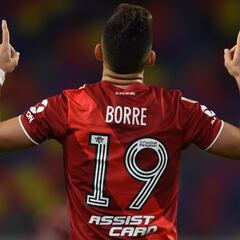 Santos Borré, su regreso al gol y la tranquilidad para Libertadores