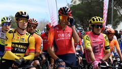 Egan Bernal abandona la Vuelta a Cataluña tras caída en sexta etapa
