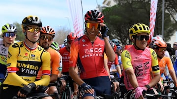 Ineos piensa en Egan Bernal como gregario para el Tour de Francia