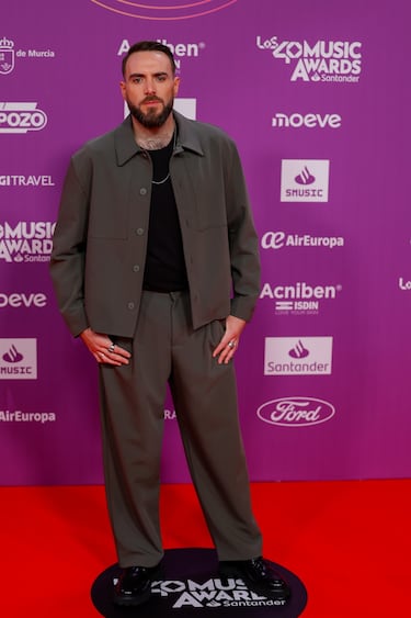 Félix Castillo posa en la alfombra roja. 
 