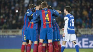 19/01/17 PARTIDO COPA DEL REY IDA CUARTOS
REAL SOCIEDAD - BARCELONA
ALEGRIA GOL DE NEYMAR 0-1