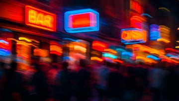 Busy street scene - artist's impression