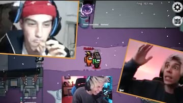 La surrealista jugada de Rubius y Kidd Keo en Among Us que lleva millones de visitas: "Quería comprobar su nivel de fumada"