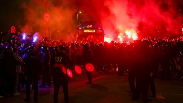 El Espanyol-Barça, entre medidas de seguridad nunca vistas