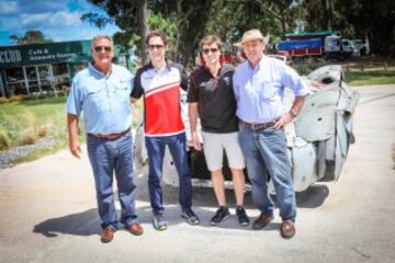 Los pilotos de Fórmula E Bruno Senna y Jerome D'Ambrosio visitaron el rancho El Casco que una vez fue la residencia de verano de Fangio y ahora es un hotel y spa, y pudieron conducir cuatro de los coches clásicos de competición del gran Manuel Fangio en el circuito Autódromo que el propio Fangio diseñó, antes de tener una visita guiada por el museo donde se reunieron con los medios de comunicación.