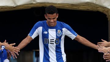 Luis D&iacute;az, jugador del Porto