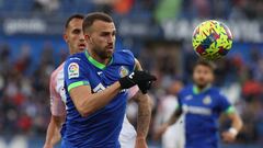 Borja Mayoral, delantero del Getafe.