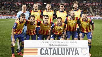 Un Catalunya-Venezuela con alma y goles del Espanyol