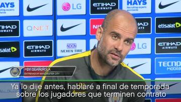 Guardiola: "Seguimos cada fin de semana a Hart"