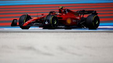 Carlos Sainz (Ferrari F1-75). Paul Ricard, Francia. F1 2022.