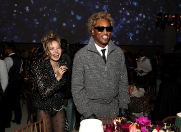 Lisa y Future durante la fiesta de la Gala del Met 2025, "Superfine: Sastrer¨ªa de estilo negro", en el Museo Metropolitano de Arte de la ciudad de Nueva York.