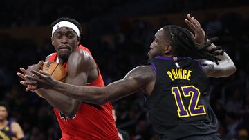 Pascal Siakam, durante un partido entre Toronto Raptors y Los Angeles Lakers.