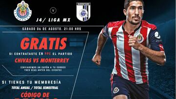 Chivas TV ofrece gratis partido contra Gallos Blancos