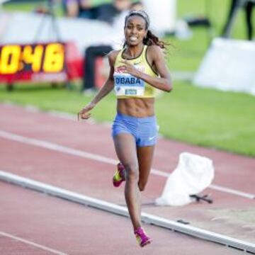 Genzebe Dibaba.