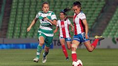 Santos Laguna - Chivas (1-1): resumen del partido y goles