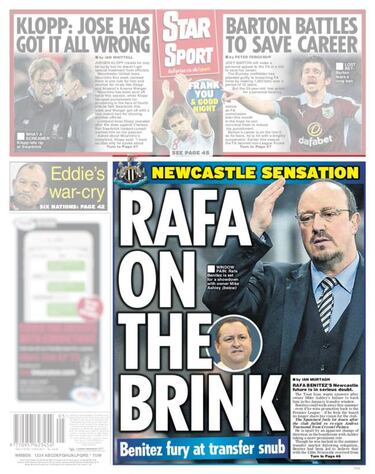 Rafa Benítez dejaría al Newcastle