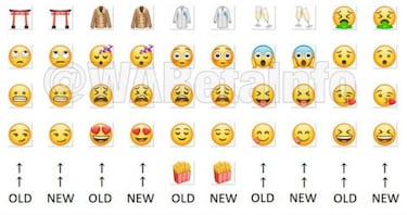 WhatsApp retoca 21 emojis de los más usados, así lucen