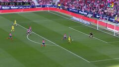 La espectacular intervención de Oblak que salvó al Atlético