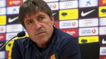 Roura:"¿El Madrid? El equipo que más nos preocupa ahora es Osasuna"