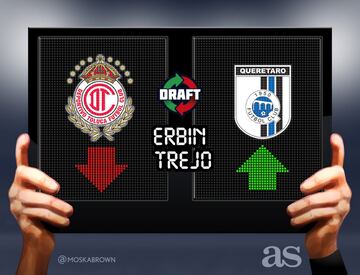 Los 79 movimientos del Draft del Apertura 2017 en imágenes