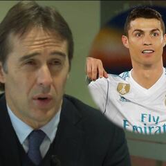 ¿Se aclara el futuro de Cristiano? Esto dijo Lopetegui hace 6 meses...