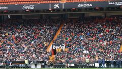 Último entrenamiento del Valencia a puertas abiertas.