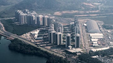 Imagen de la villa olímpica, edificada en una zona aislada de Río.