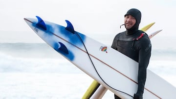 Éric Rebière, surfista de olas gigantes: “La ola más grande de Nazaré aún no se ha surfeado”