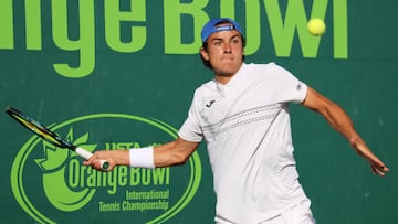 Andrés Santamarta, campeón en la Orange Bowl.