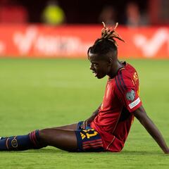 Nico Williams, lesionado