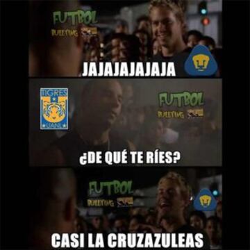 Los Memes de la Final Pumas contra Tigres
