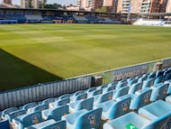 Vista general del Estadio Municipal El Prado de Talavera de la Reina.