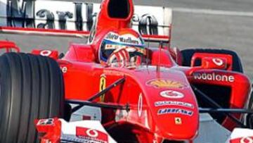 <b>DISCRETO. </B>Marc Gené, con su Ferrari, sólo pudo ser duodécimo a casi tres segundos de De la Rosa.