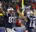 Los Patriots ganaron un partido de infarto en el frío de Foxboro