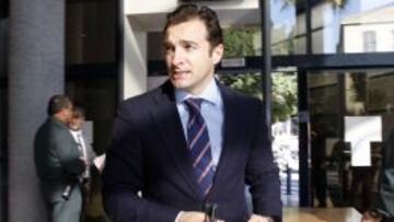 INGRESOS. Carlos Parodi, presidente del Hércules, el pasado 20 de marzo, en el juicio celebrado.