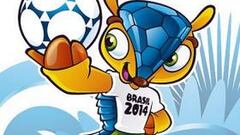 La FIFA presenta a la mascota de Brasil 2014: el armadillo